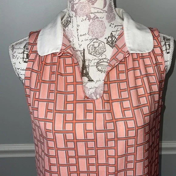 Banana Republic Pink Sleeveless Shell Blouse M - Picture 2 of 6